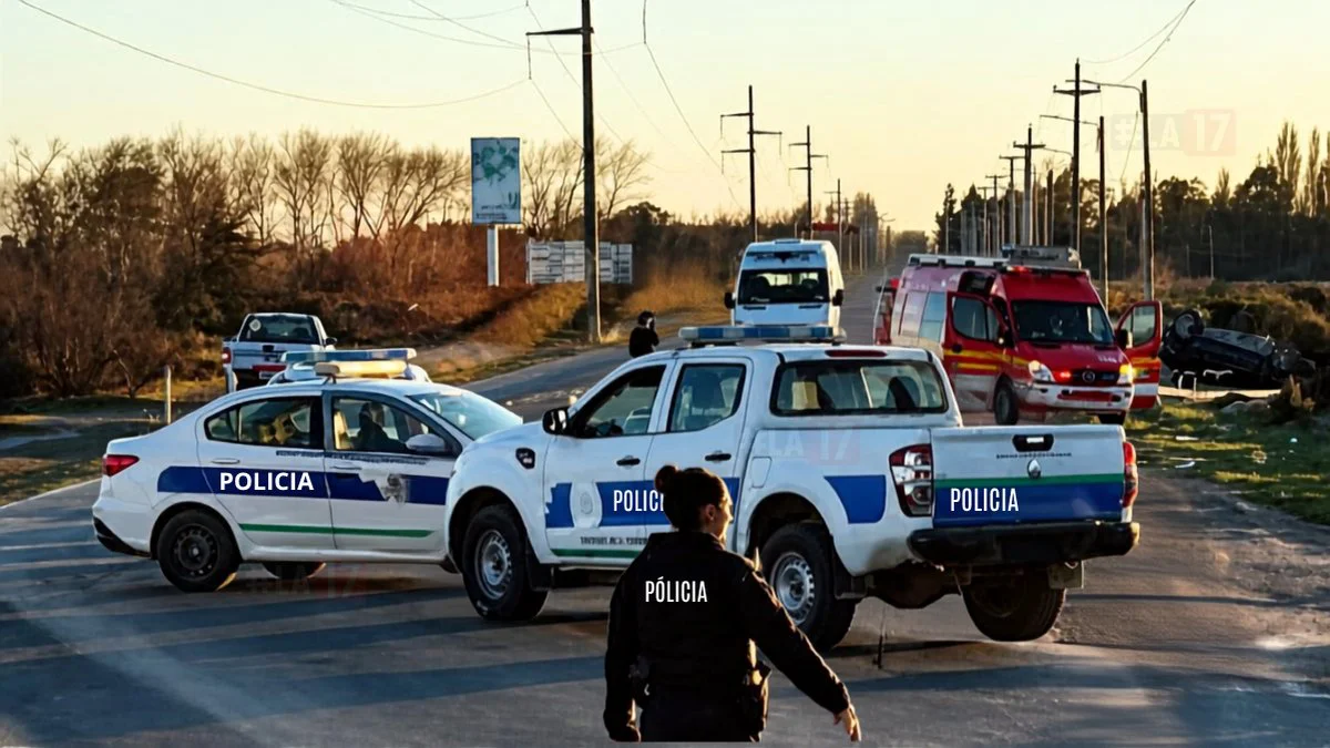 Accidente Fatal en Trelew foto ilustrativa generada con IA