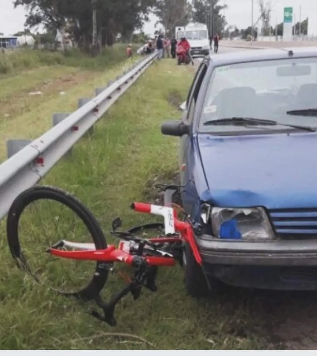 ATROPELLARON A UNA CICLISTA DE GAIMAN EN CÓRDOBA