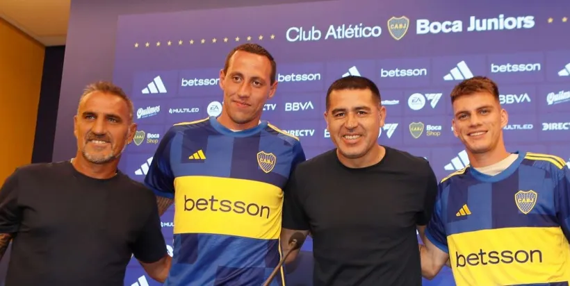BOCA PRESENTÓ AL MADRYNENSE CRISTIAN LEMA