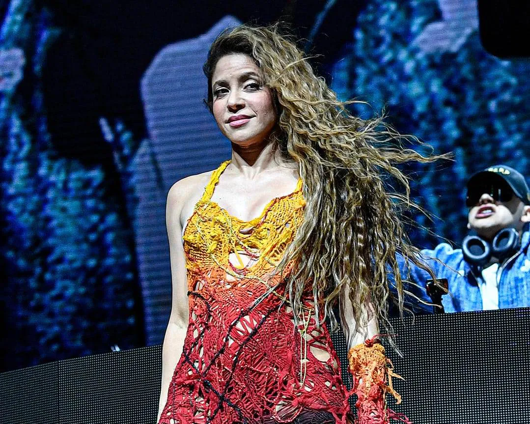 Shakira en la final de la Copa America