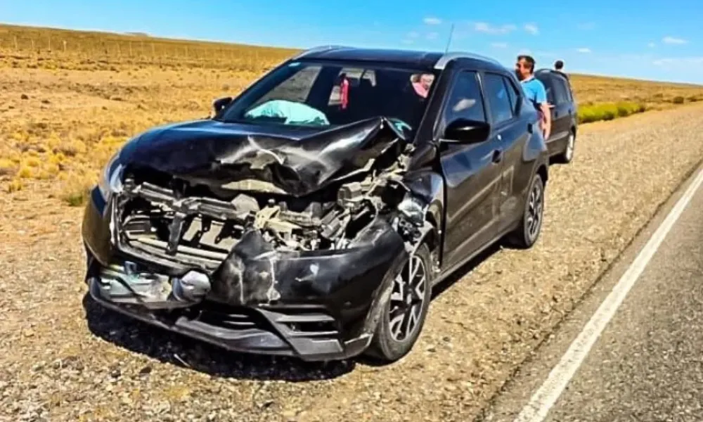 vehículo involucrado en el choque