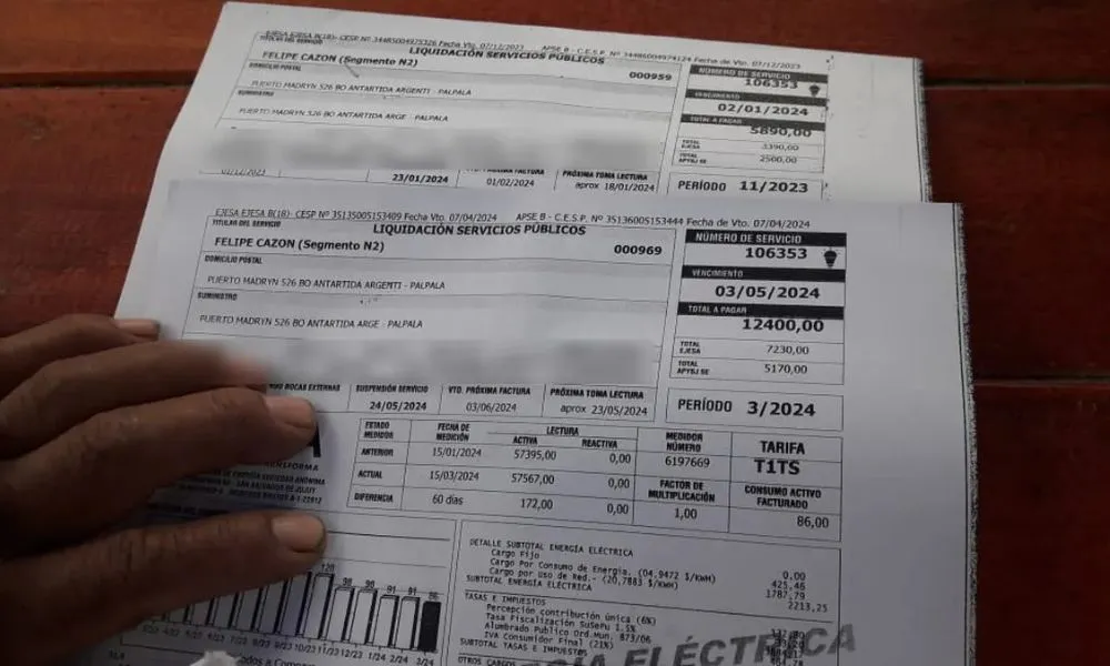 Factura de luz. Imagen ilustrativa
