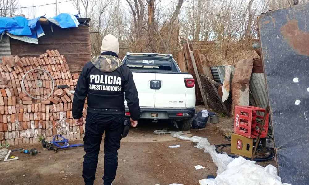 Allanamiento en barrio Guayra