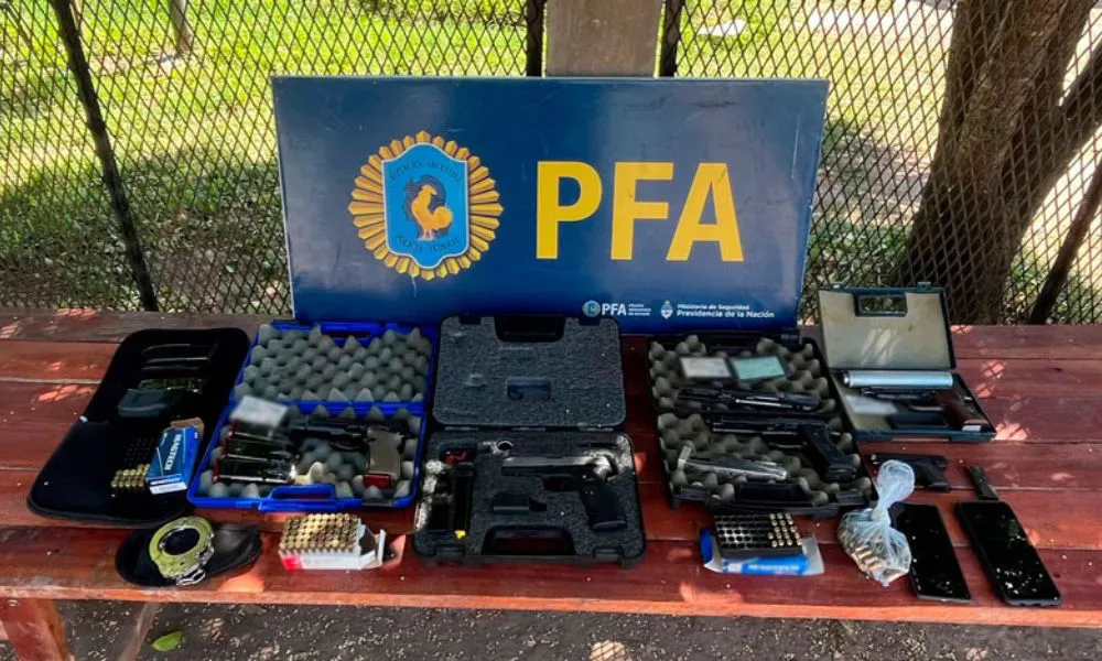 Desbarataron una red que abastecía armas y municiones a bandas criminales