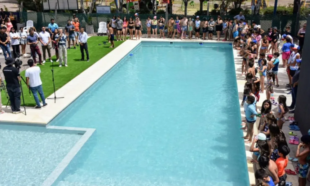 pileta del SEC en Trelew