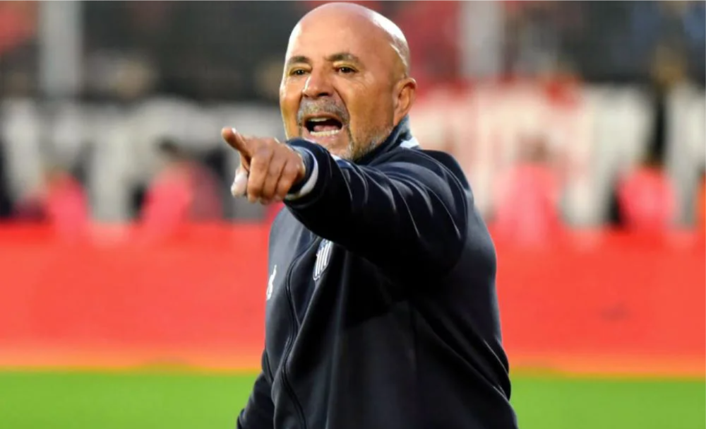 Sampaoli reconoció que el plan de juego no apareció durante el primer tiempo.
