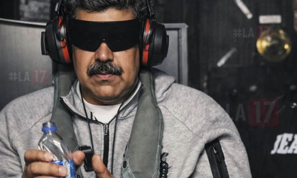 Maduro detenido imagen oficial reeditada por LA17