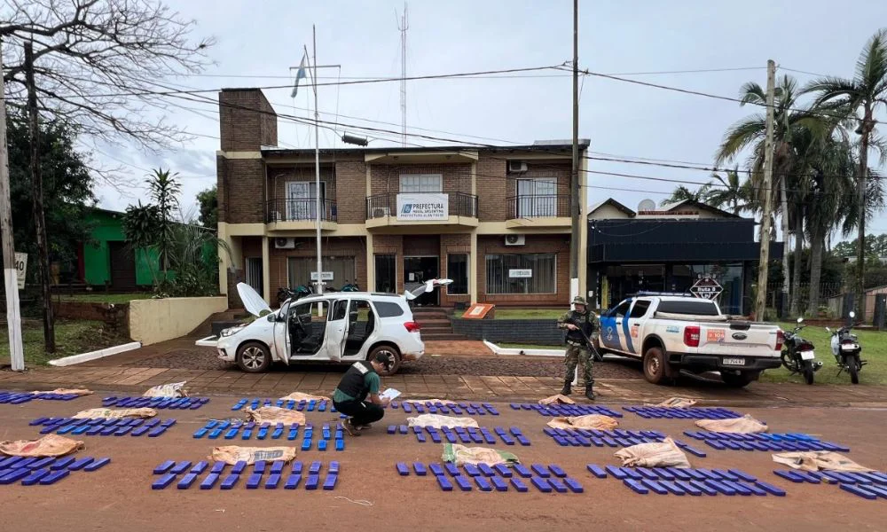 Incautan droga que intentaban cruzar a Brasil