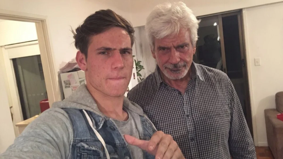 Con fotos y palabras simples, Ricardo Prim compartió su dolor y conmovió a toda la comunidad digital (Facebook)