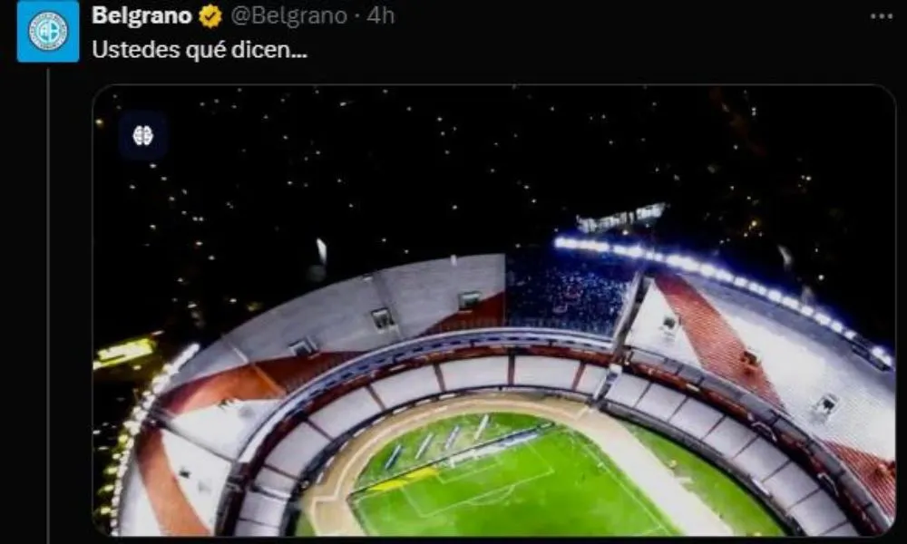 Twit de Belgrano de Córdoba