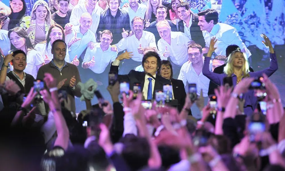 Javier Milei. Foto: Gustavo Gavotti/Infobae