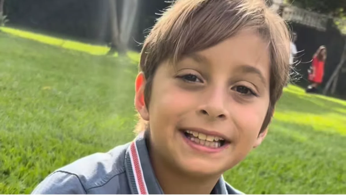 Lucas Gamez tiene 8 años y creen que quedó atrapado debajo de los escombros. (Foto Instagram blanmartinezc)