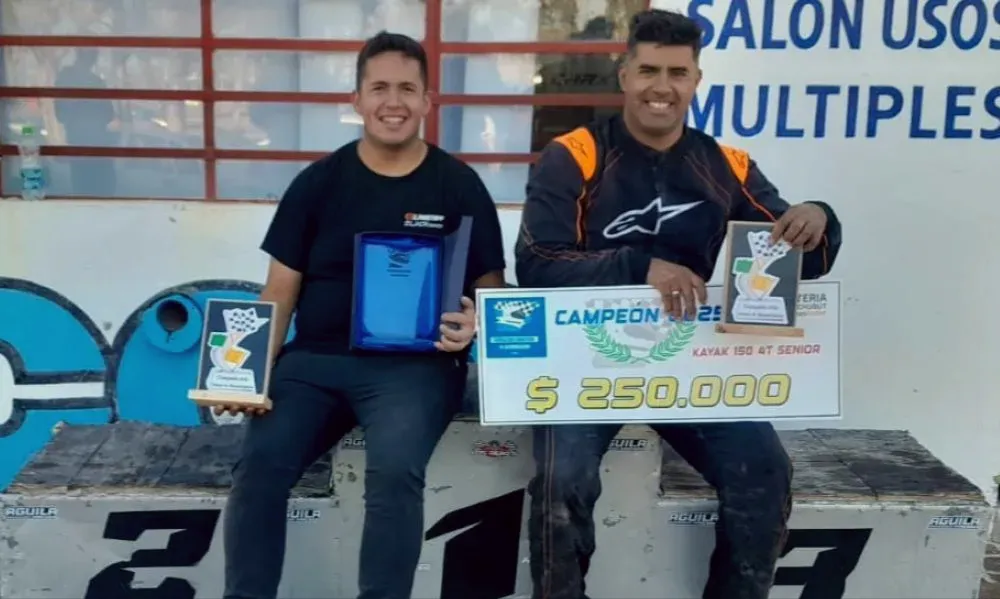 Santiago Larrandart ganó la final de la Master. Su hermano Martín peleó adelante