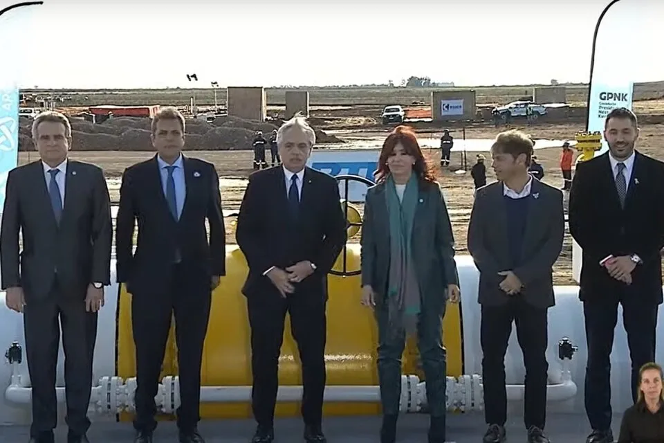Inauguración gasoducto