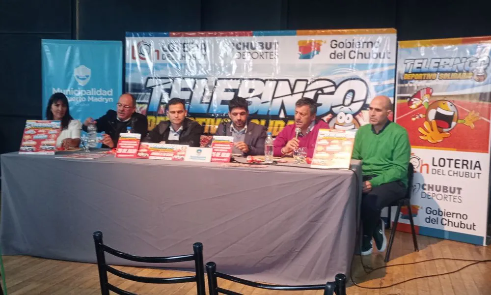 Presentación del Telebingo en Madryn