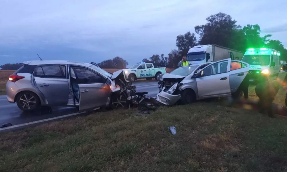 Accidente en la ruta 5