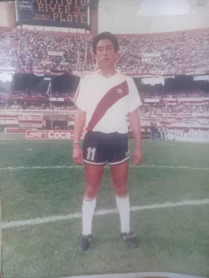 Sergio Rubilar, exdelantero de River.