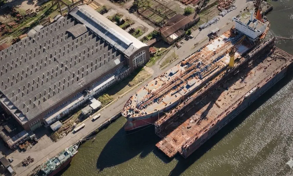 Barcos venezolanos varados en Argentina