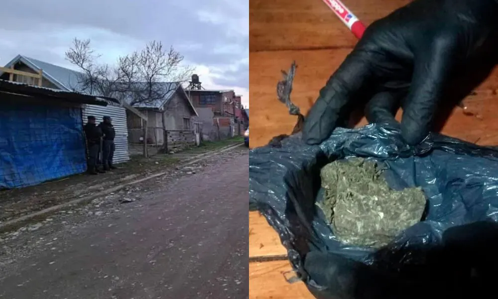 Punto de venta de drogas en San Martín de los Andes