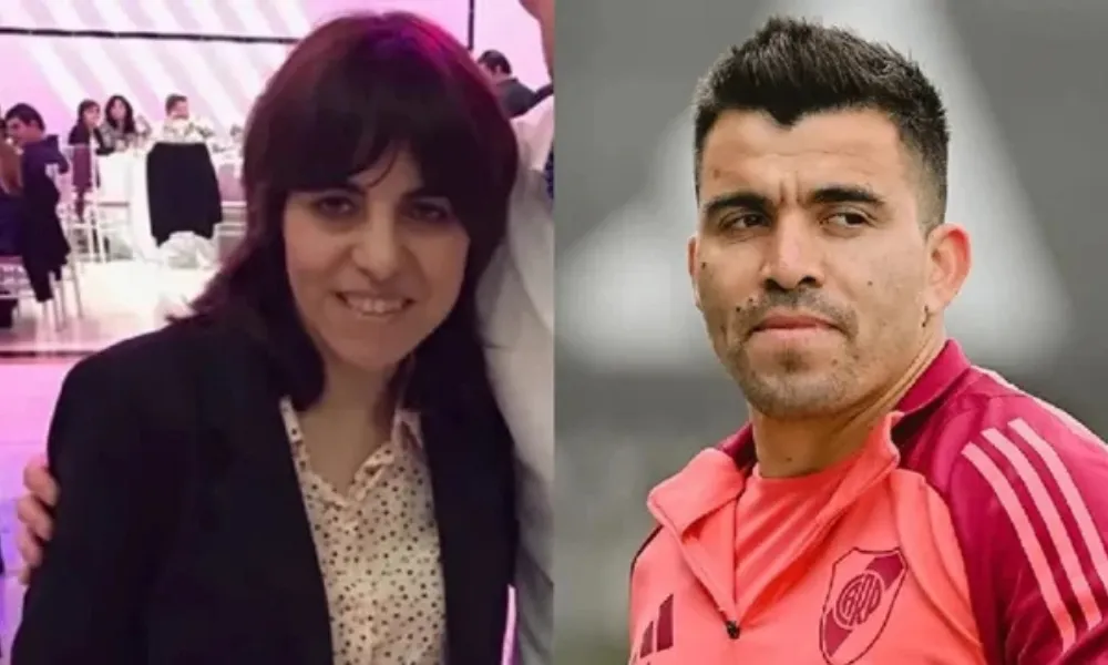 Acuña y su hermana Fabiana