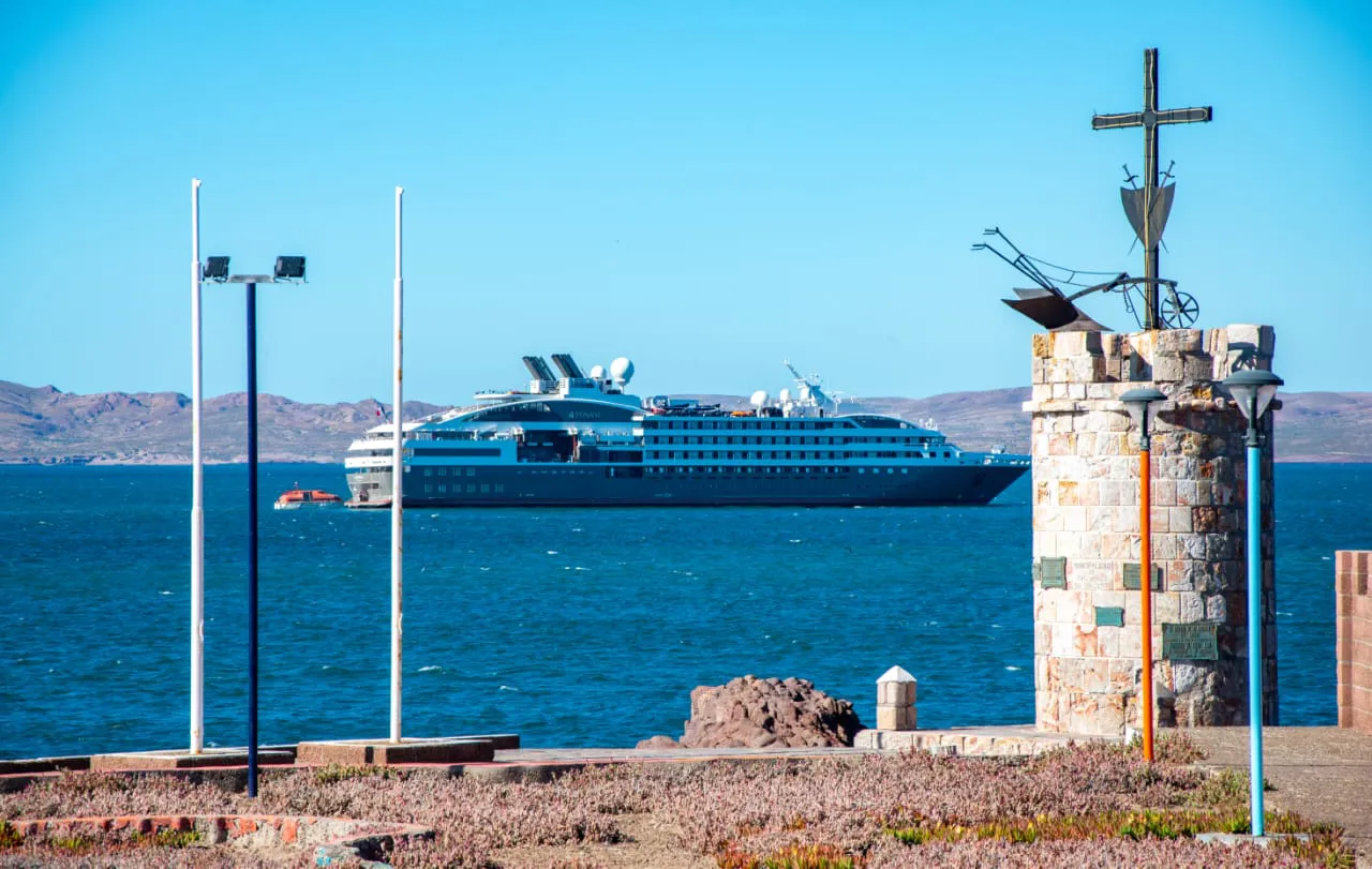 Arribaron los primeros cruceros a Camarones