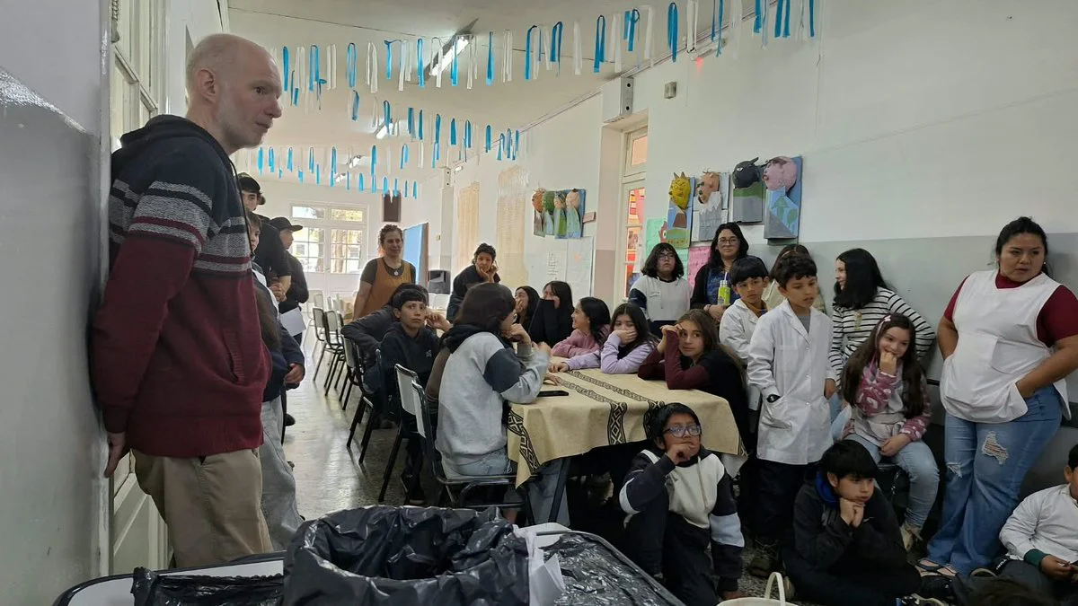 Trevelin impulsa la separación de residuos en escuelas
