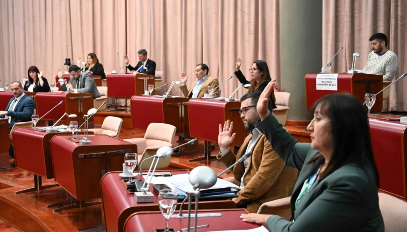 Votación de Diputados en la Legislatura de Chubut