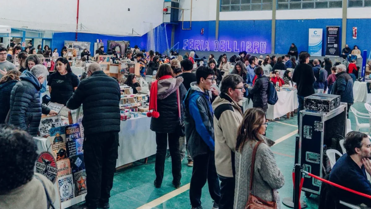 Feria Municipal del Libro Foto Cultura Puerto Madryn Fracebook