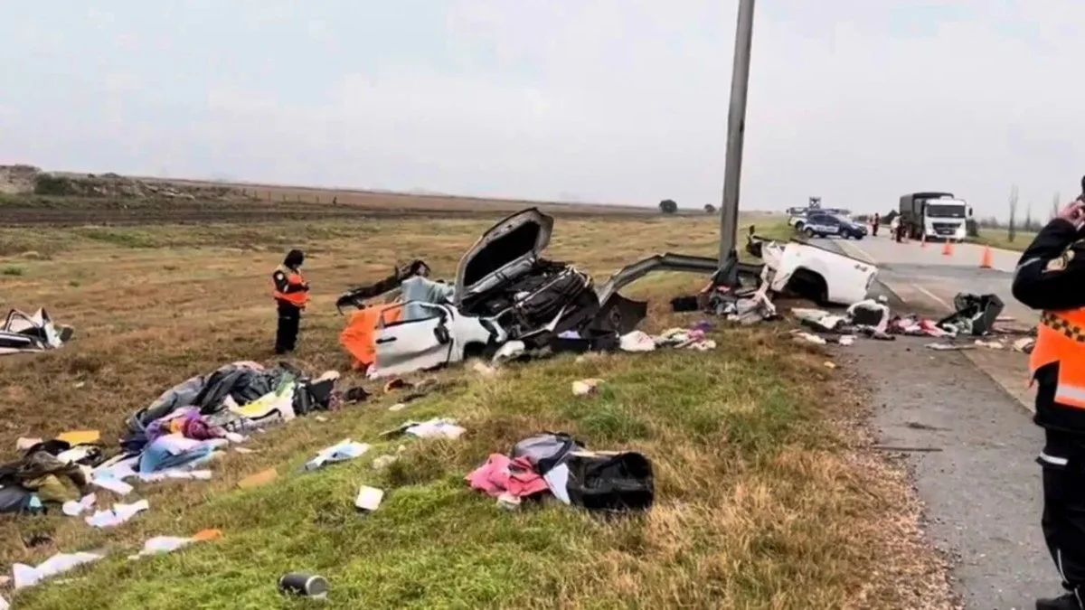 Violento choque autopista Córdoba-Rosario
