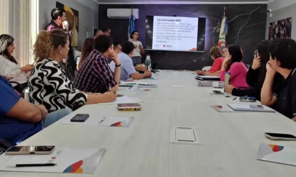 Reunión secretaría de salud Chubut