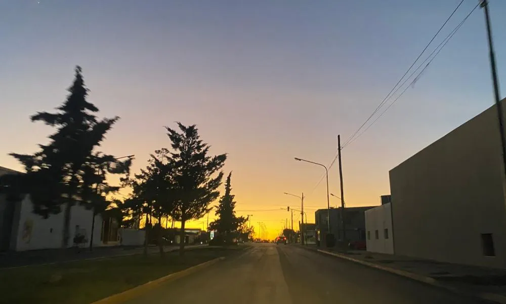 Amanecer en Rawson