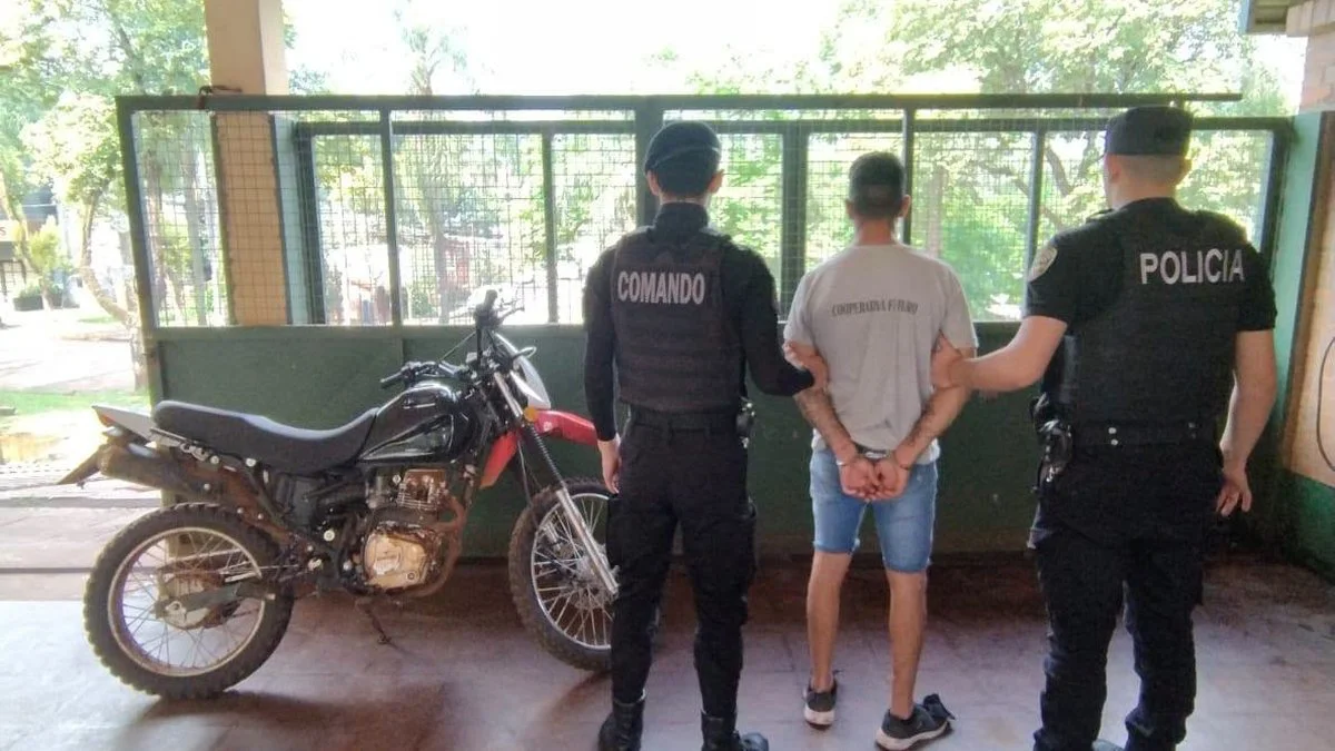 Arrestan al segundo implicado en el robo de una motocicleta