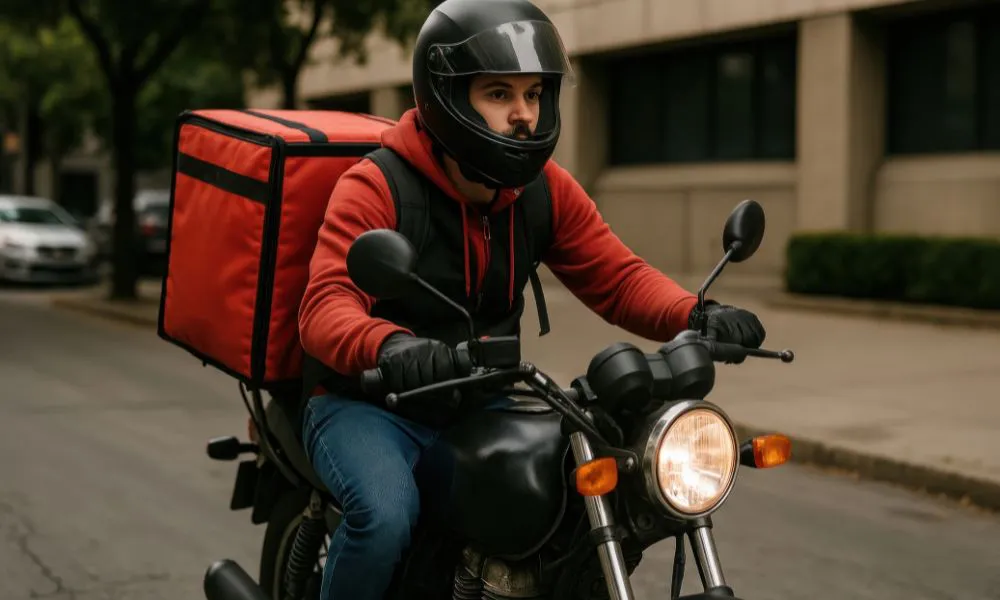 Delivery. Foto Freepik. Creada con IA