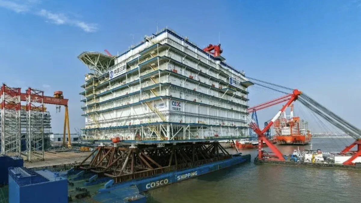 El proyecto está cargo de la compañía estatal China Three Gorges Corporation Foto China Three Gorges Corporation.