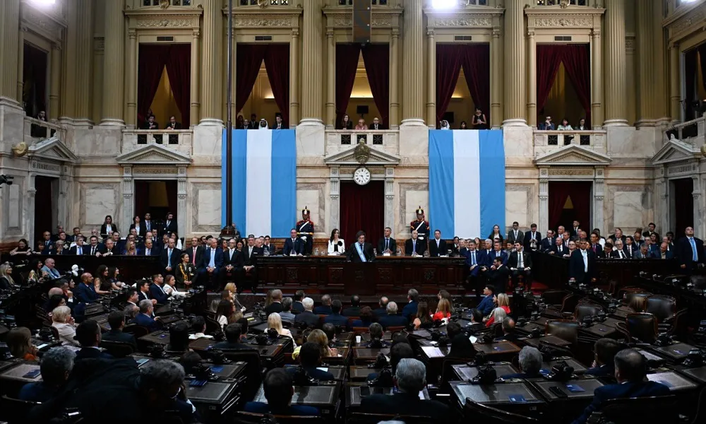 Discurso de Milei en el Congreso