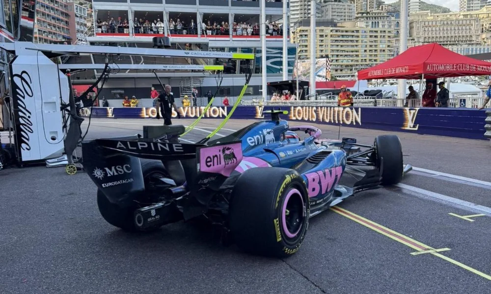 El argentino partirá desde el decimocuarto lugar en el Gran Premio de Mónaco.