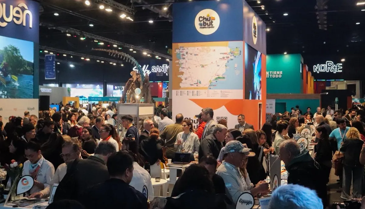 Stand de Chubut en FIT Stand de Chubut en FIT