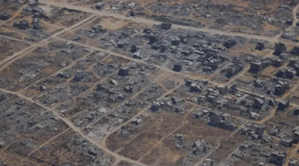 Gaza destruida (Foto: Diego Ibarra Sánchez)