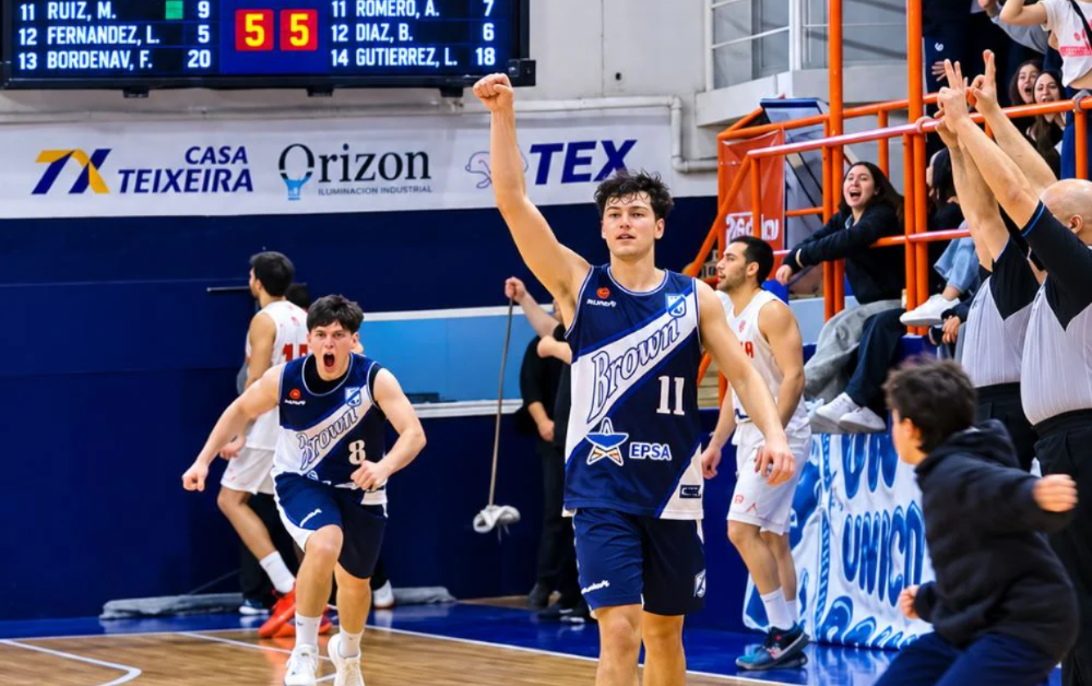 Joaquín Otiér. Foto Básquet Guillermo Brown.