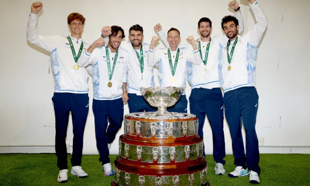 Italia campeon de la Davis