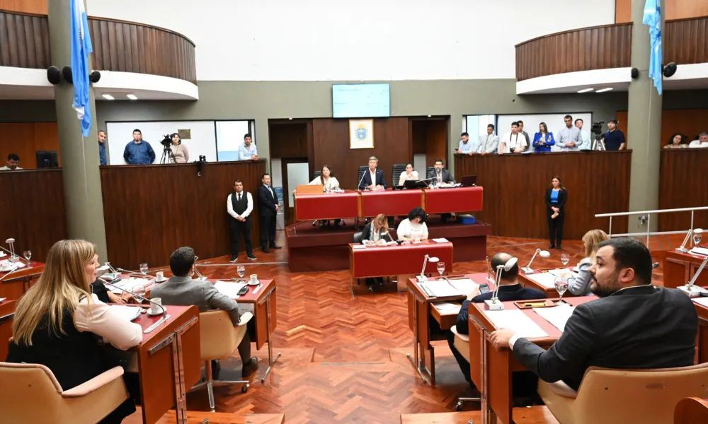 Sesión en la legislatura