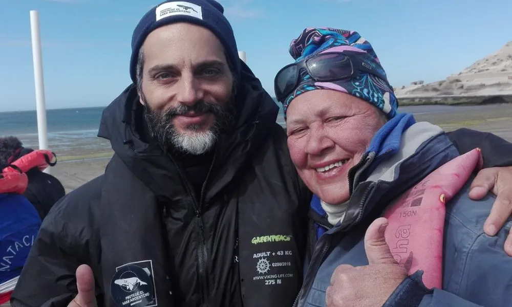 Claudia Martitsch con Furriel