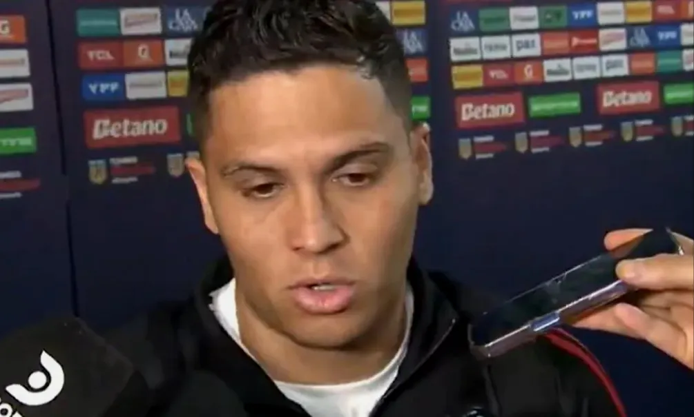 Tras la derrota de River ante Boca, Juanfer Quintero salió a hablar con firmeza
