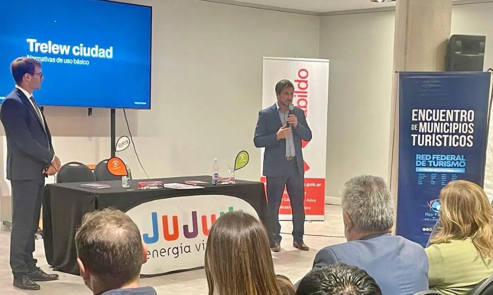 Merino en el Encuentro Federal de Turismo