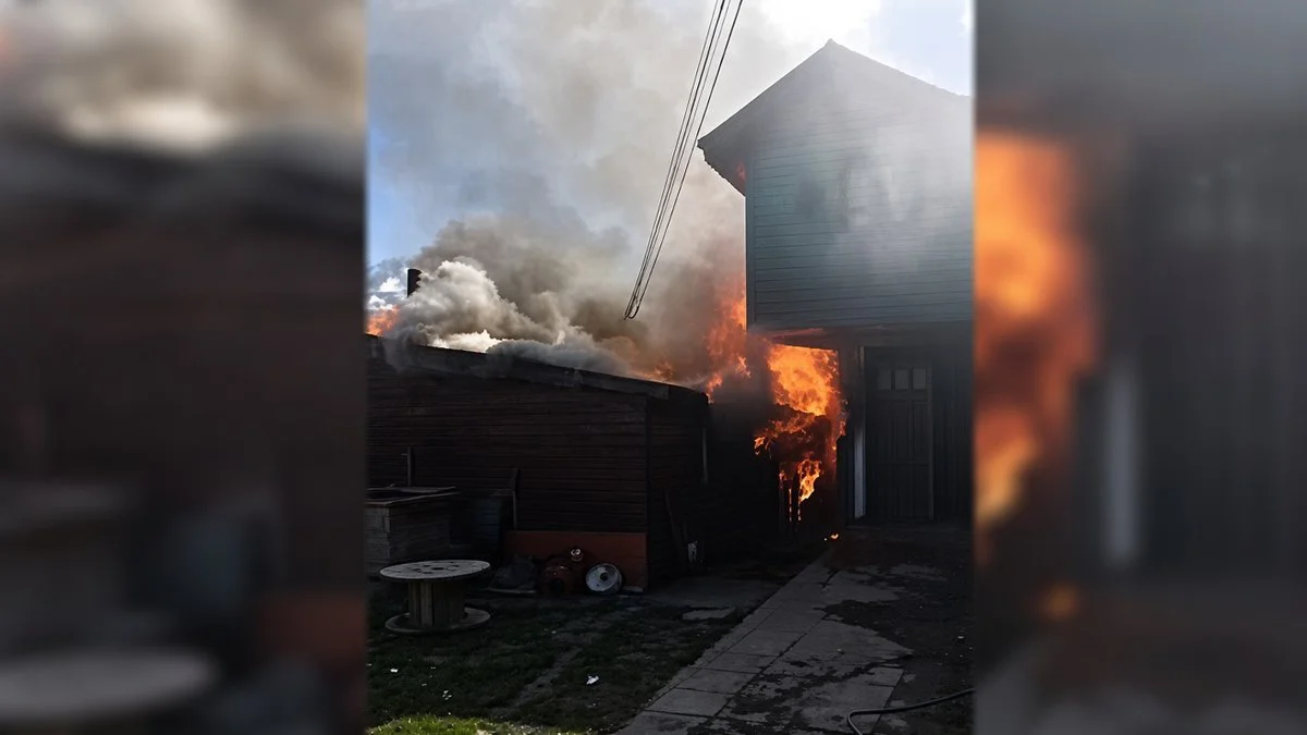 Incendio en Ushuaia