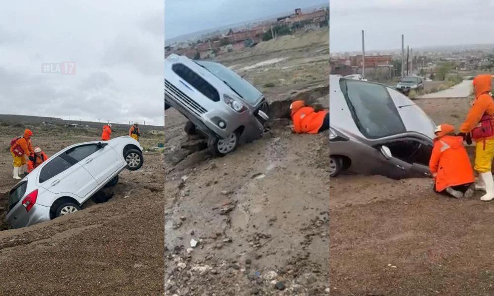 Alcoholizado cayó en una zanja