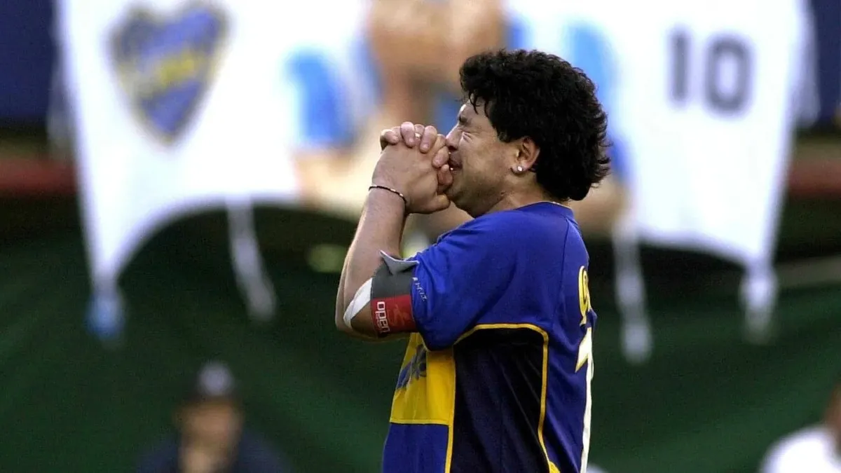 A 21 AÑOS DEL PARTIDO DESPEDIDA DE MARADONA