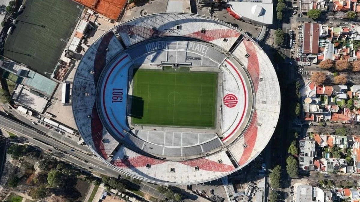Estadio Monumental. Foto X @RiverPlate