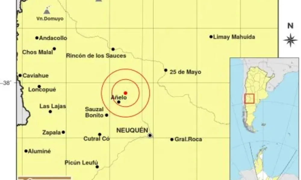 Ubicación del sismo