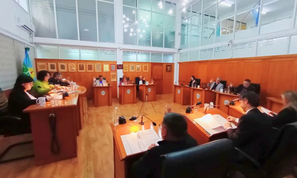 Sesión del Concejo Deliberante de Trelew